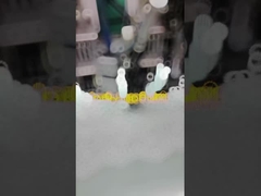 Koronkowa tkanina Biała Haftowana Koronkowa tkanina Dostosowany wzór