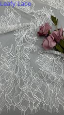 Lekki 100% Nylon Francuski Chantilly Sznurek Sznurówka Z Kwiatowym Wzornictwem Dla Damskich Sukni