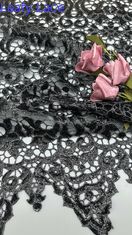 Luxury Shine Sequin Embroidery Elegantne tkaniny koronkowe Luxury knitted 3D Flower Embroidery Fabric Lace Fabric Dinner Urodziny Wysokiej jakości tkanina dla dam