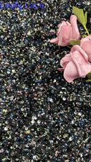 Metalowa sznurówka Tkanina Sequin Broderia Tkanina Zindywidualizowany kolor