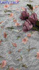 Kwiatowe Eleganckie haftowanie Sznurówka Tkanina impreza 100% bawełna Wysokiej jakości luksusowy styl