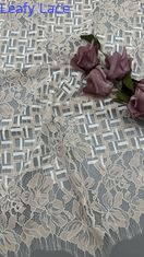 Oddychaj krawędzią Tkanina eleganckie wesele haftowanie Tkanina do sukienki