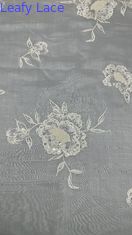 Tkanina 3D z sieci kwiatowej Tulle Mesh Breathe Mesh Lace Fabric Leafy Sequin Fabric