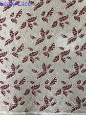Tone-Tone Color French Chantilly Lace Fabric For Lady Garment