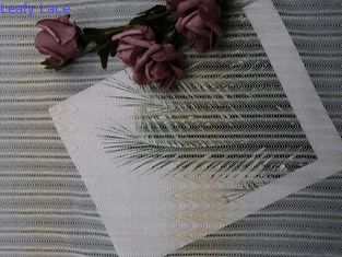 100 jardów 145 cm geometryczna koronkowa tkanina koronkowa z kości słoniowej dla nowożeńców