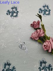 120-130 cm wyszyte tkaniny z koronków na wesele, pokaz mody
