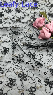 For Ladies Luxary Flower Sequin Embroidery Fabric Lace Fabric For Wedding And Birthday Occasions