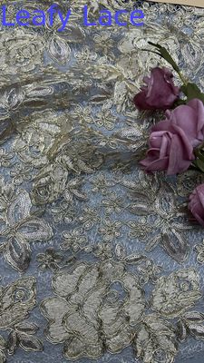 Durable And Elegant Embroidery Lace Fabric For Fashion Show