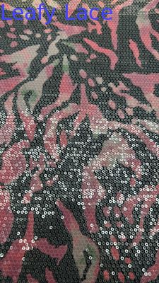 Luxury Zebra-Stripe Embroidery Lace Fabric Elegent Embroidery Fabric 100% Cotton