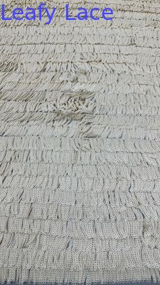 Sequin Embroidered Fabric Sequin Tasstels Embroidered Evening Luxury Occasion Wedding Fabric