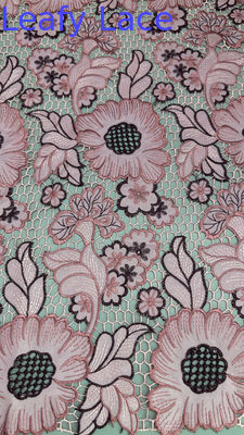 Embroidery Lace Fabric Leser Lace French Vintage Lace Fabric Luxury Mesh Tulle for New Collection