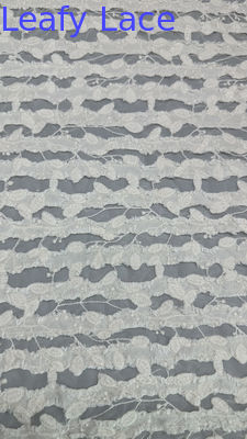 Soft White Cotton Lace Fabric  for Garments Lingerie and Fashion Design