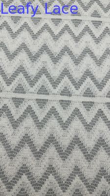 Luxury White Lace Wave Serrated Effect for Artistic Brial Wedding Evening Dresses