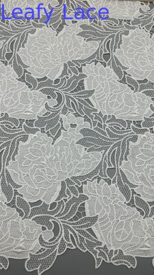 Luxary Laser Embroidered Lace High Quality Guipure Fabric Beautiful Special Design