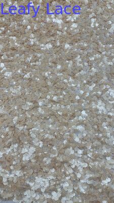 Sequin Embroidered Fabric Shinne Colorful Design Customized Party And Wedding for Ladies