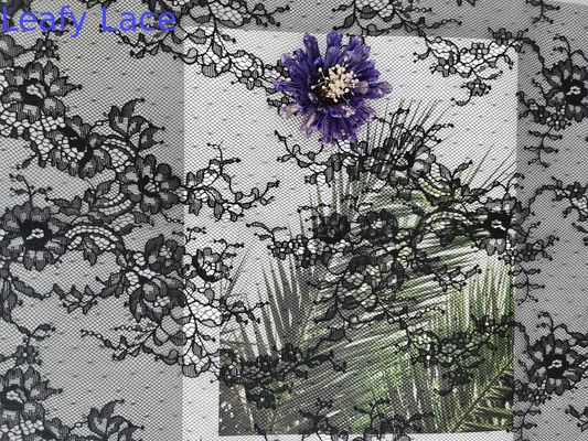 100% Nylon Flower Lace Fabric