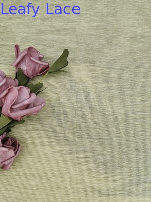 Eco Friendly Recycled Lace Mesh Lyocell Stretch Fabric