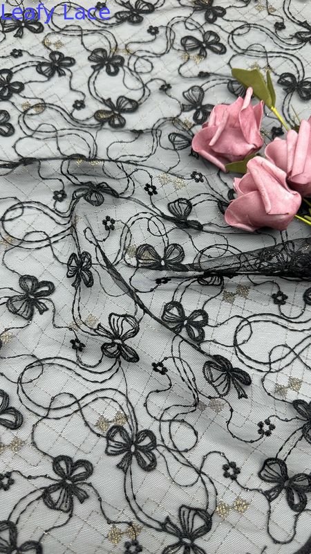 For Ladies Luxary Flower Sequin Embroidery Fabric Lace Fabric For Wedding And Birthday Occasions