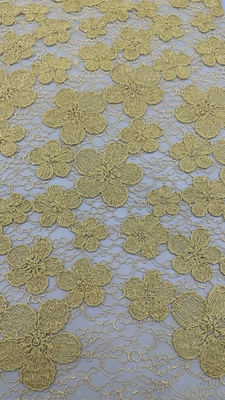 Broderia z koralikami Trwała i elegancka Luksusowa dziana Broderia tkanina koronka tkanina ślub urodziny okazje Piękna tkanina z koralikami