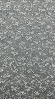 Luxury Beaded Embroidery Lace Fabric Durable and Elegant Lace Embroidery Fabric Wedding Birthday Occasions Wysokiej jakości Beaded Embroidery Lace