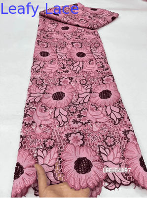 Broderia Koronków Tkanina Leser Koronków francuskich Vintage Koronków Tkaniny Luxury Mesh Tulle dla Nowej Kolekcji