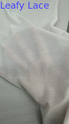 Wysokiej jakości tkanina z 100% bawełny Tulle Mesh Tkanina z liściastej maszyny