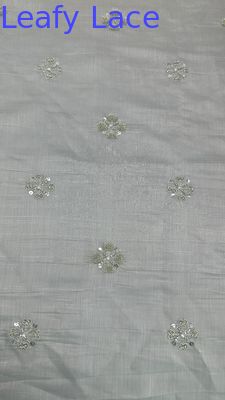 Tłuszcz Tulle Leafy Mesh Tkanina Koronka Tkanina Sequin Metaliczny Nowa kolekcja dla odzieży Design wieczorny