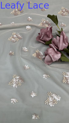 Luxury Sequin Beaded Embroidered Tkanina Koronka Tkanina Nowy przyjście dla okazji mody
